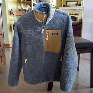 Patagonia full zip retro pile jacket